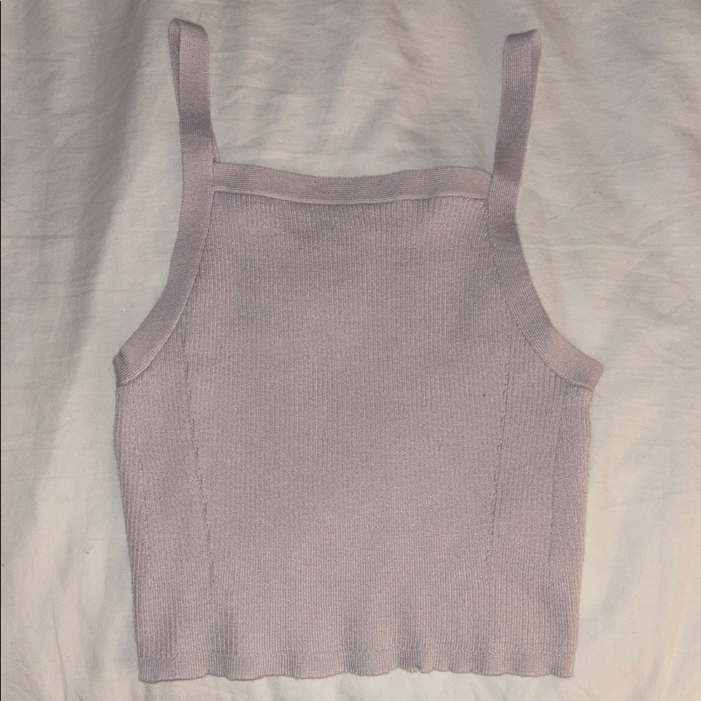 Luca + Grae Lavender Knit Tank Top